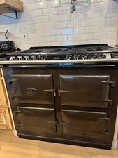 AGA Classic Natural Gas Stove Black 38'' Used picture
