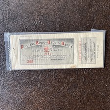 1932 RINGLING BROS AND BARNUM & BAILEY CIRCUS TICKET MJR picture