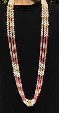 HAWAIIAN 100% NIIHAU SHELL 50 INCH 2 TIE POEPOE KIPONA LEI picture