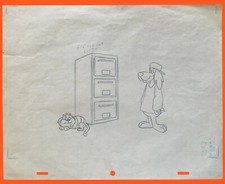 Hong Kong Phooey Animation Original Layout Drawing 1974 Hanna Barbera Penry picture