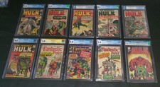 Incredible Hulk #1, 2, 3, 4, 5, 6 1962 Fantastic Four 12, 25, 26 Hulk 1 CGC 9.8 picture
