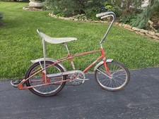 1968 AMF SKEETER 2+1 Flamboyant Orange RARE Muscle Bike Original Survivor 1 YEAR picture