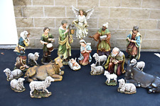 20 Piece Fontanini Nativity Set, Made in Italy, Resin, Very nice (BX7) picture