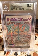 Serialized ⭐ SHADOW OF THE ENEMY Lord Of The Rings BGS 9.5 Mtg LOTR 100 Magic picture