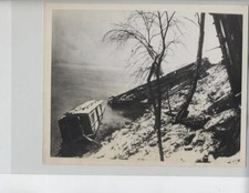 BADEN PA ORIGINAL PHOTO TRAIN WRECK VINTAGE 6 1/2 X 8 1/2 INCH RAILROAD 1941 picture
