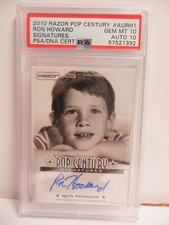 Ron Howard Autograph Auto Razor Pop Century Signed Andy Griffith Show * PSA 10 * picture