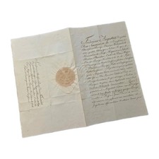 1821 Frederick Augustus I Saxony Signed Royal Letter to Ferdinand I Two Sicilies picture