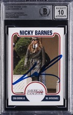 2015 AMERICAN GANGSTER NICKY BARNES AUTH AUTO #1 CUBA GOODING JR BGS AUTHENTIC picture