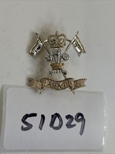 British Army 9th/12th Royal Lancers Regiment Cap Badge Insignia Pin-Back 51D29 picture