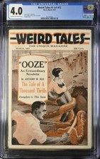 Weird Tales 1923 March, #1. Second highest on CGC census. Pulp picture