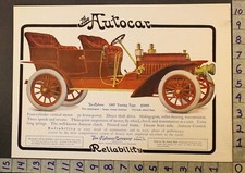 1906 AUTOCAR TOURING 5-PASS TONNEAU ARDMORE PENNSYLVANIA MOTOR CAR AUTO AD UE08 picture