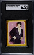1978 1970s MIS FAVORITOS #127 SYLVESTER STALLONE SGC 6.5 Rookie RC Rocky Rambo picture