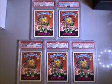 1986 Garbage Pail Kids 138b Outerspace Chase PSA 10 (lot of 4) Woody Alan Pop 9 picture