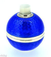 Russian FABERGE Blue Guilloche Enamel Royal Orb Bell Push Guaranteed Authentic picture