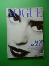 Vogue UK September 1990 Jade Jagger Collections Stephanie Seymour Christensen picture
