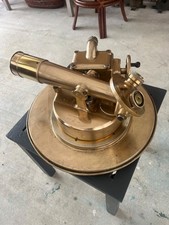 antique gun sight of WWII battleship picture