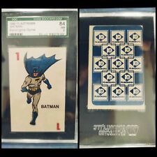 ⭐ 1966 Plastirama (Argentina) Batman Card SGC 7 NM Low PSA Pop picture