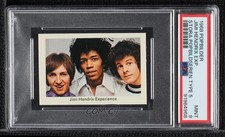 1966-68 Dutch Gum TV66-TV68 Popbilder Unnumbered Series Jimi Hendrix PSA 9 04le picture