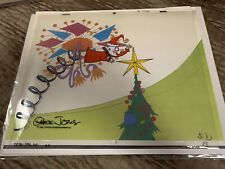 The Grinch PRODUCTION Cell & Drawing by Chuck Jones Toy putting star on tree picture