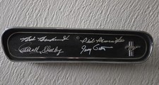 CARROLL SHELBY, Bob Bondurant, Phil Remington and Jerry Grant signed glove box  picture