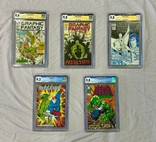 GRAPHIC FANTASY #1, #2 & #3 — THE COMPLETE ERIK LARSEN / SAVAGE DRAGON TRIFECTA picture