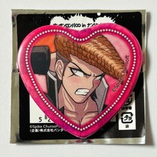 Danganronpa Owada Mondo Tele Face Heart Can Badge Nanja Town Limited used picture