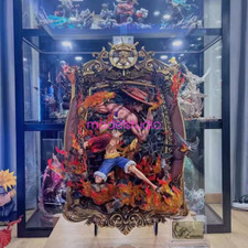 JIMEI Place One Piece Ace Sabo Luffy Resin Model Collection In Stock Hot Frame picture