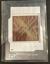 2017 Unstoppable Cards Terminator 2 CC1 Computer Chip #4/4 Holy Grail T2 Jumbo picture
