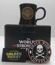 Death Wish Coffee 2023 Golden Ticket Mothman Mug 802/3000 Ultra Exclusive picture
