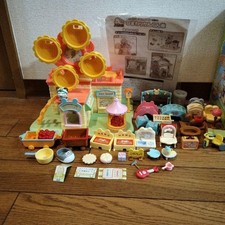 Epoch Hamtaro Himawari Ferris Wheel Doll House Miniatures Retro Toy Set picture