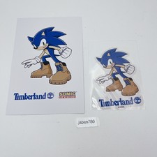 Timberland × SONIC THE HEDGEHOG Stickers & Postcard not for sale Limited (ES144) picture