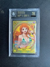 2026 One Piece Heroines EB03 Nami SP Beckett Black Label Pristine 10. Pop. 12 picture