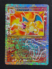 Charizard (LC 3) Legendary Collection Reverse Signed Sketched Arita EX PSA7 (NM) picture