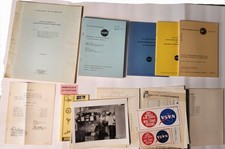 Original NASA Apollo 10 11 16 Ephemera Grouping Flight Manual Photos DOD Book picture