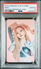 2019 SAMSUNG GALAXY FRIENDS X BLACKPINK PINK ROSE PSA 10 picture