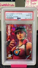 2019 PANINI FORTNITE SERIES 1 BULLSEYE CRYSTAL SHARD USA PRINT PSA 10 GEM MINT picture