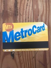 NYC MTA METROCARD -“the most expensive MetroCard ever Seen on eBay » picture