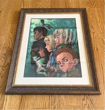 Berserk Exhibition Guts Chara-fine Graph Type L Vol.24 Limited Art Print Rare picture