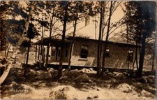 RPPC Wildmere Belgrade Lakes Maine Real Photo postcard A9 picture