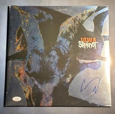 Corey Taylor SLIPKNOT LP Record IOWA Double Pressing 2001 Signed JSA AUTHENTIC  picture