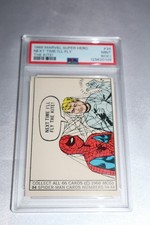 RARE 1966 Donruss Marvel Super Heroes Spider-Man #34 PSA 9 OC POP 10 Rookie RC picture