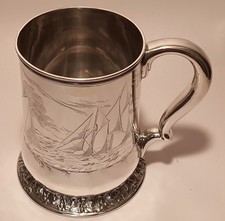 NYYC trophy 1891 vtg Tiffany & Co. san diego yacht club WW2 operation paperclip picture