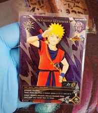 ⭐MINT⭐ CCG FOIL Promo NARUTO x GOKU Ultimate Ninja Storm 3 PR-095 Bandai Outfit picture