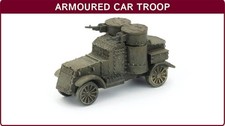 Great War British Armoured Car Troop Battlefront Miniatures 15mm WW1 GBR301 picture