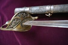 CIVIL WAR CONFEDERATE THOMAS GRISWOLD NEW ORLEANS LOUISIANA SWORD SIGNED BLADE picture