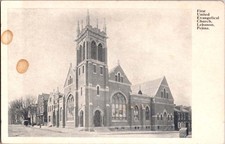 Lebanon PA postcard FIRST UNITED EVANGELICAL CHURCH 9/12 BA8963 picture