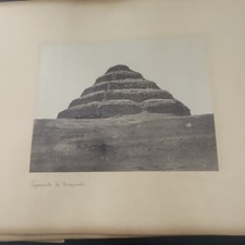 One Of A Kind 1892 Egyptian Photo Album 21” x 15” Part 2 Pics picture