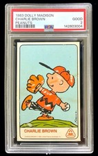 1970-83 dolly madison #0 charlie brown rc; baseball USA rookie PSA 2  **RARE** picture
