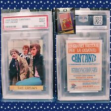 ⭐ 1968 Panini Cantanti The Cream Eric Clapton Rookie RC Card PSA 9 Mint picture