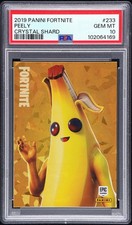 2019 PANINI FORTNITE CRYSTAL SHARD #233 PEELY PSA 10 picture